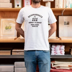 Merci- T-shirt Unisexe - Beaumarchais Gris