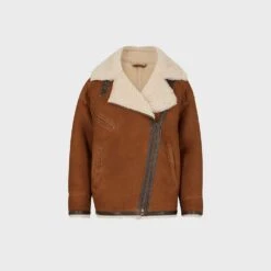 Gerard Darel - Manteau Aviateur - Camel -Mode Vêtements Magasin 10 28943453 9be2 4ed3 99c4 db9f75ac2ba4