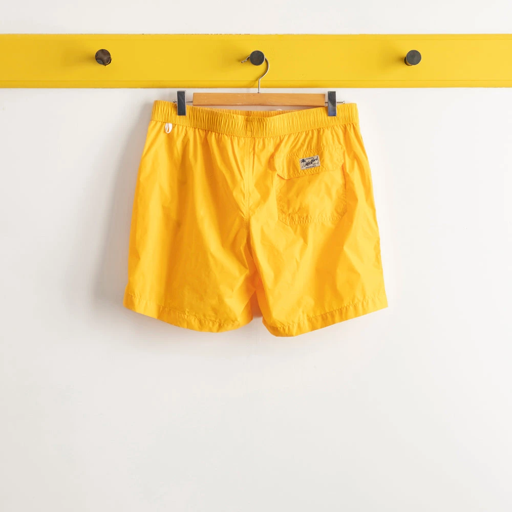 Hartford - Short De Bain Uni - Jaune 5 Hartford - Short De Bain Uni - Jaune – Image 3
