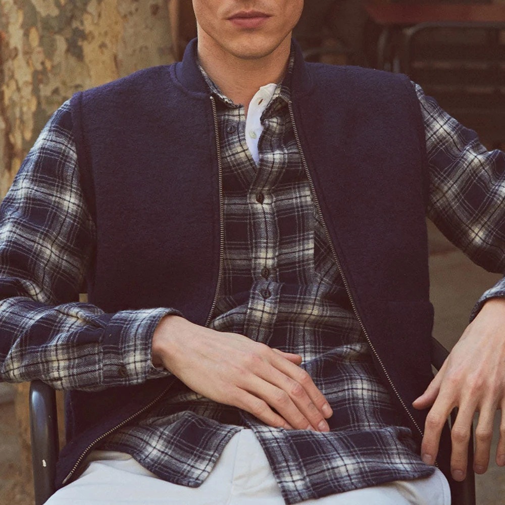 Hartford - Chemise à Poche - Bleu 4 Hartford - Chemise à Poche - Bleu – Image 2