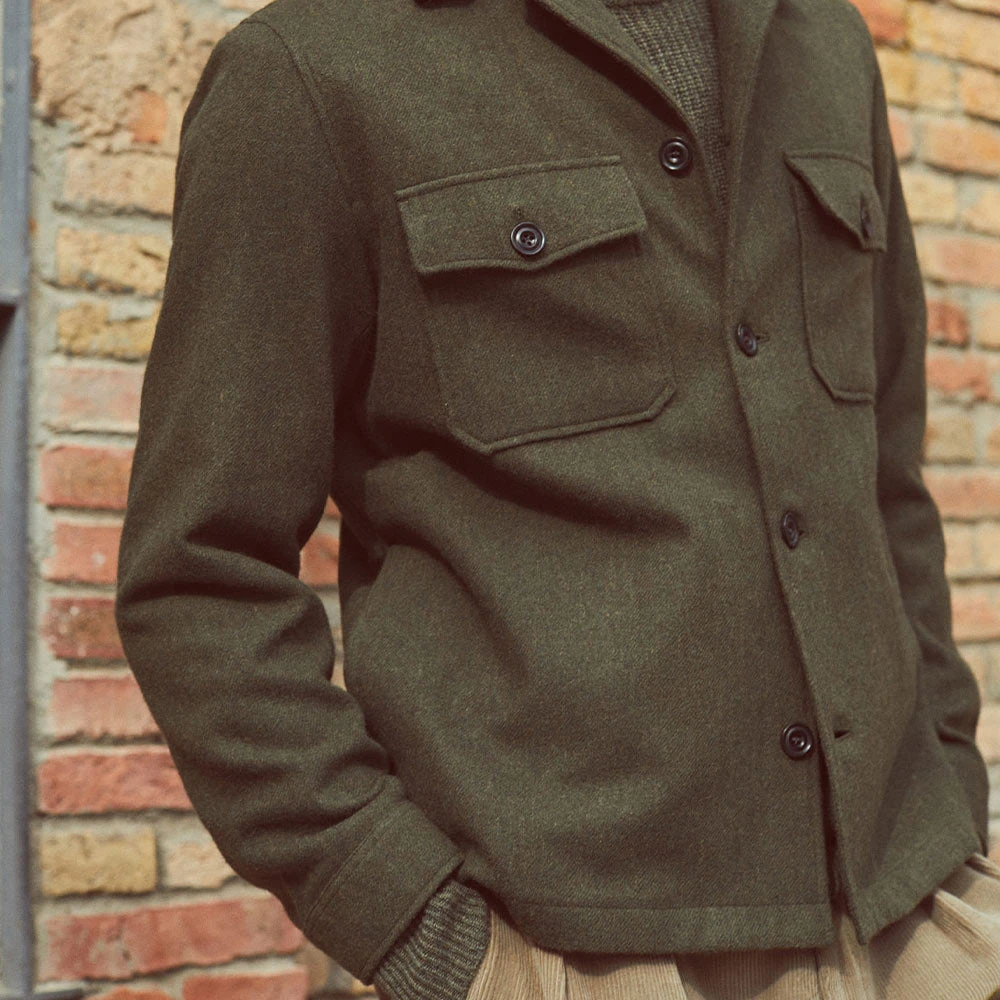 Hartford - Surchemise Day - Kaki 6 Hartford - Surchemise Day - Kaki – Image 4