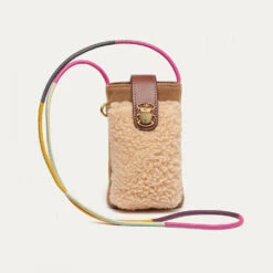 Claris Virot - Etui Téléphone Double Marcus - Crème