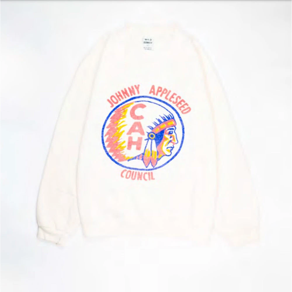 Wild Donkey - Sweat Appleseed - Ecru 3 Wild Donkey - Sweat Appleseed - Ecru