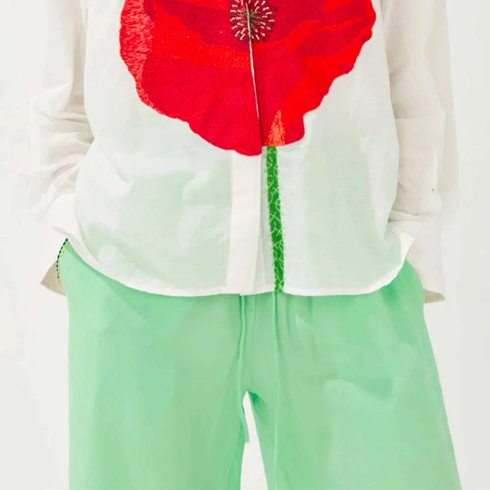 Mii Collection - Pantalon Sablon - Vert 4 Mii Collection - Pantalon Sablon - Vert – Image 2