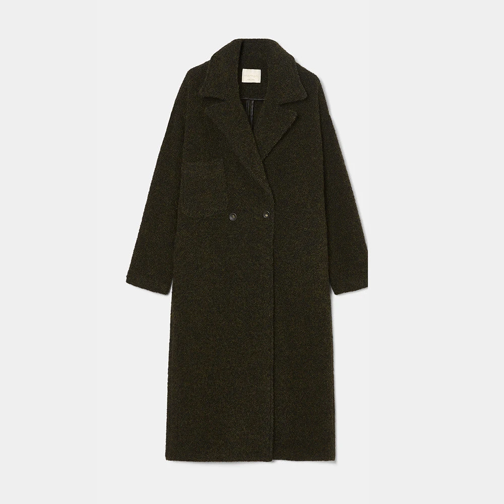 Momoni - Manteau Fontainebleau - Kaki 3 Momoni - Manteau Fontainebleau - Kaki