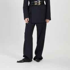 Barena - Pantalon Paolina - Marine -Mode Vêtements Magasin 1 3f6693fa 9b4a 4f27 b2cf 61987d141283