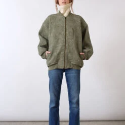 V De Vinster - Bombers Matelassé Fleurs - Kaki -Mode Vêtements Magasin 1 4614f79b d3b6 422b 9d84 e7366d79881e