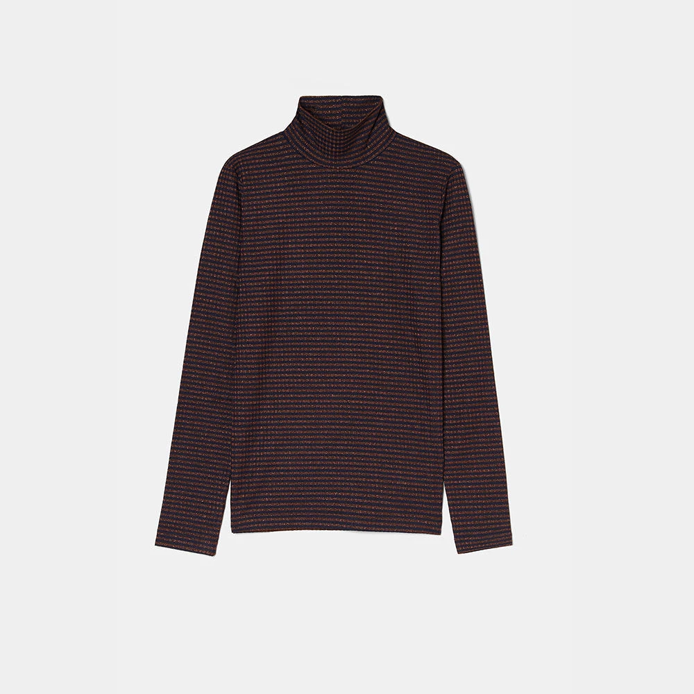 Momoni - T-shirt Manches Longues Rodolphe - Marron 3 Momoni - T-shirt Manches Longues Rodolphe - Marron