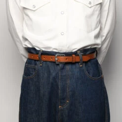 Yuketen - Ceinture En Cuir Stirrup - Marron