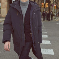 Hartford - Parka Cornell - Bleu -Mode Vêtements Magasin 1 7af7dea4 de19 4f22 b76d 63ca32b0f5f1