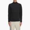 Roberto Collina - Pull Col Montant - Noir -Mode Vêtements Magasin 1 b2bf851c ba29 4b2d b0af a89dc2b46787