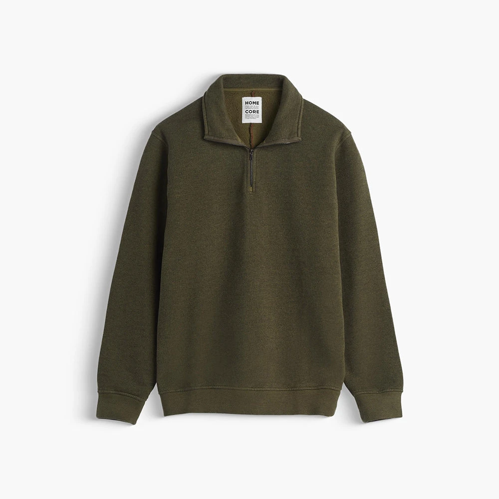 Homecore - Pull Terry Halfzip - Kaki 3 Homecore - Pull Terry Halfzip - Kaki