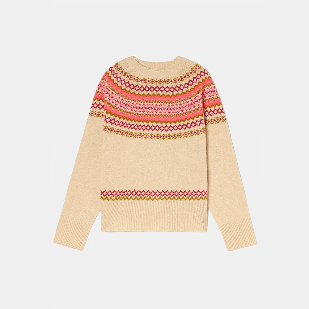 Momoni - Pull Thibault - Beige 3 Momoni - Pull Thibault - Beige