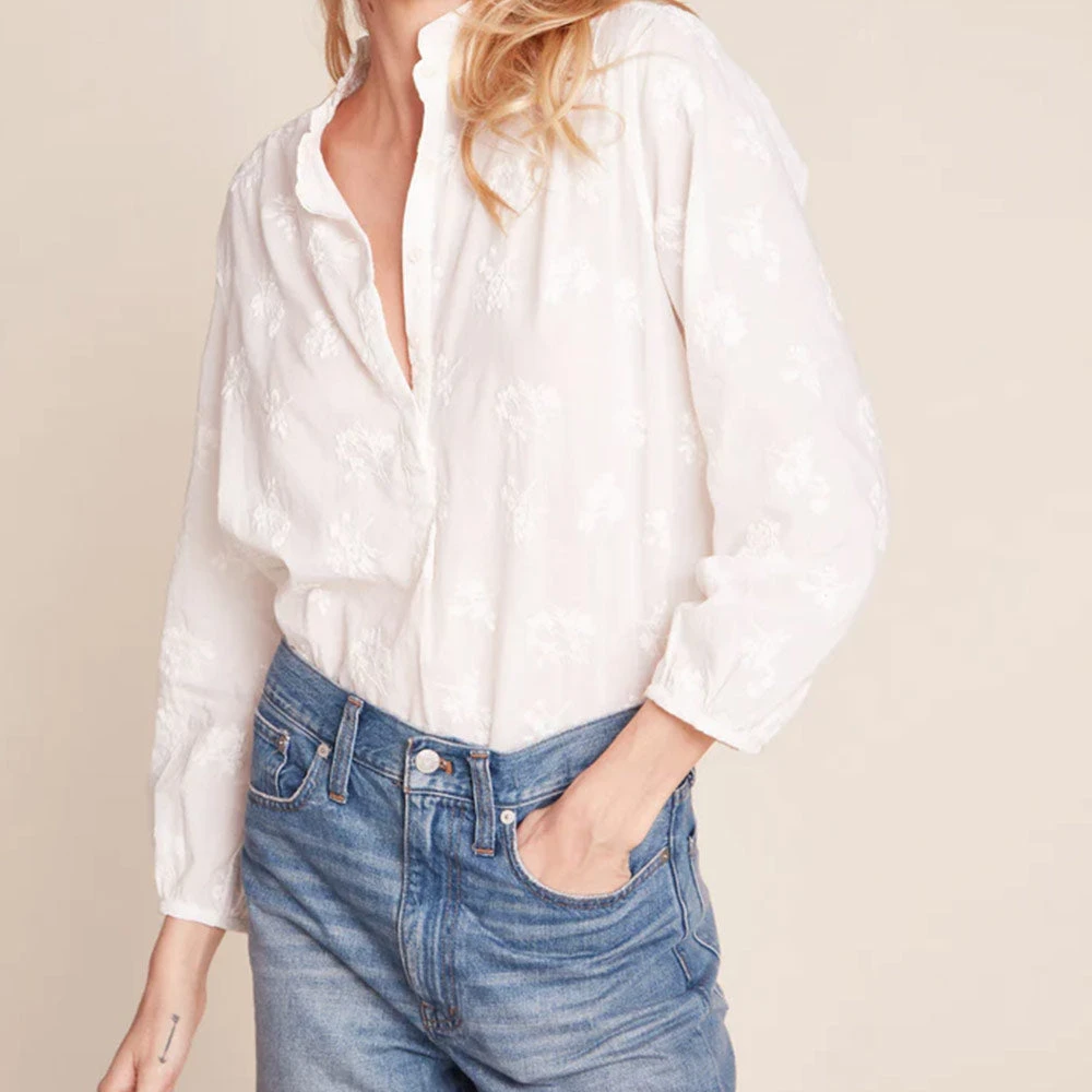 Trovata - Blouse Sara - Blanc 5 Trovata - Blouse Sara - Blanc – Image 3