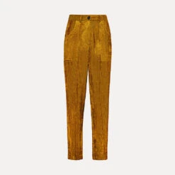 Forte_Forte - Pantalon Cargo En Velours - Bronze
