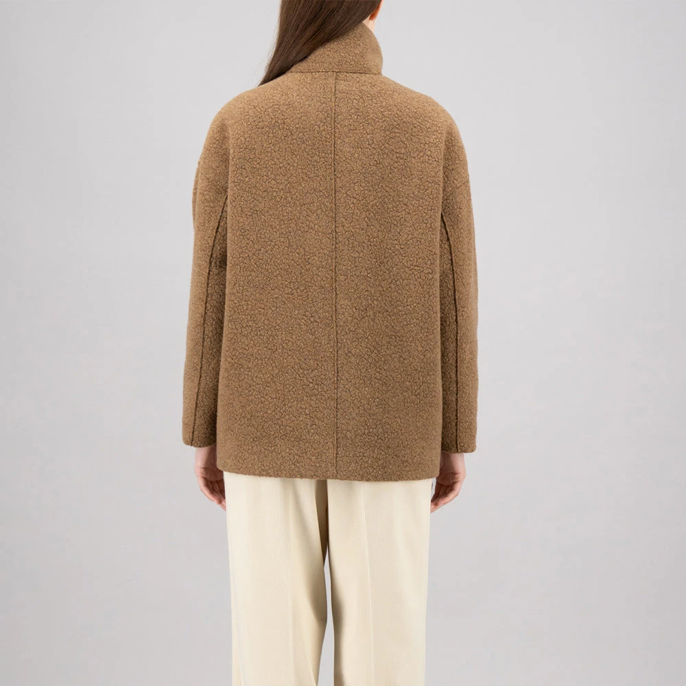 Harris Wharf London - Veste Courte En Laine - Marron 6 Harris Wharf London - Veste Courte En Laine - Marron – Image 4