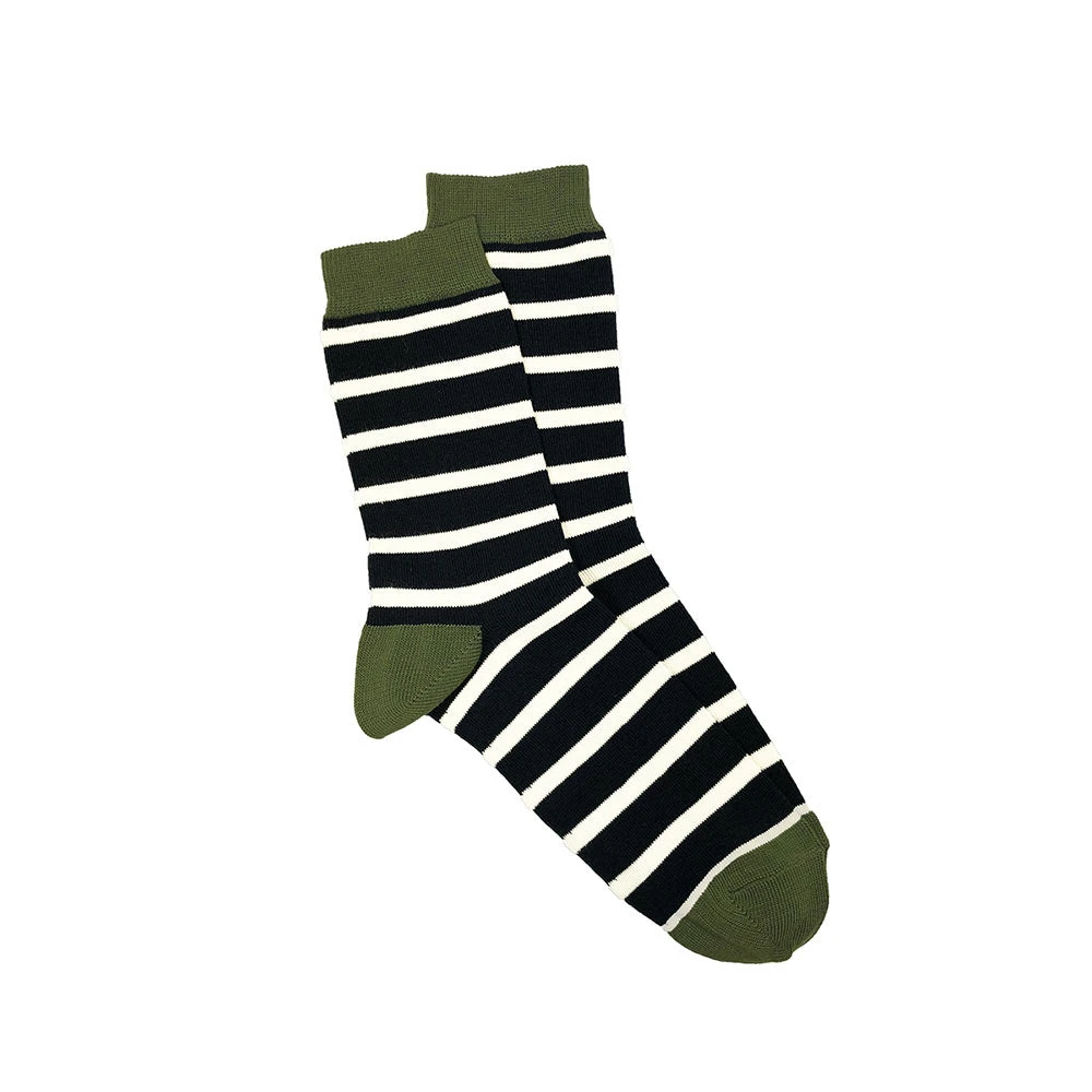 Armorlux - Chaussettes Rayées - Marine 3 Armorlux - Chaussettes Rayées - Marine