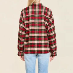 Denimist - Chemise Courte - Rouge