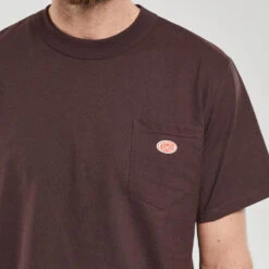 Armorlux - T-Shirt Héritage Avec Poche - Marron