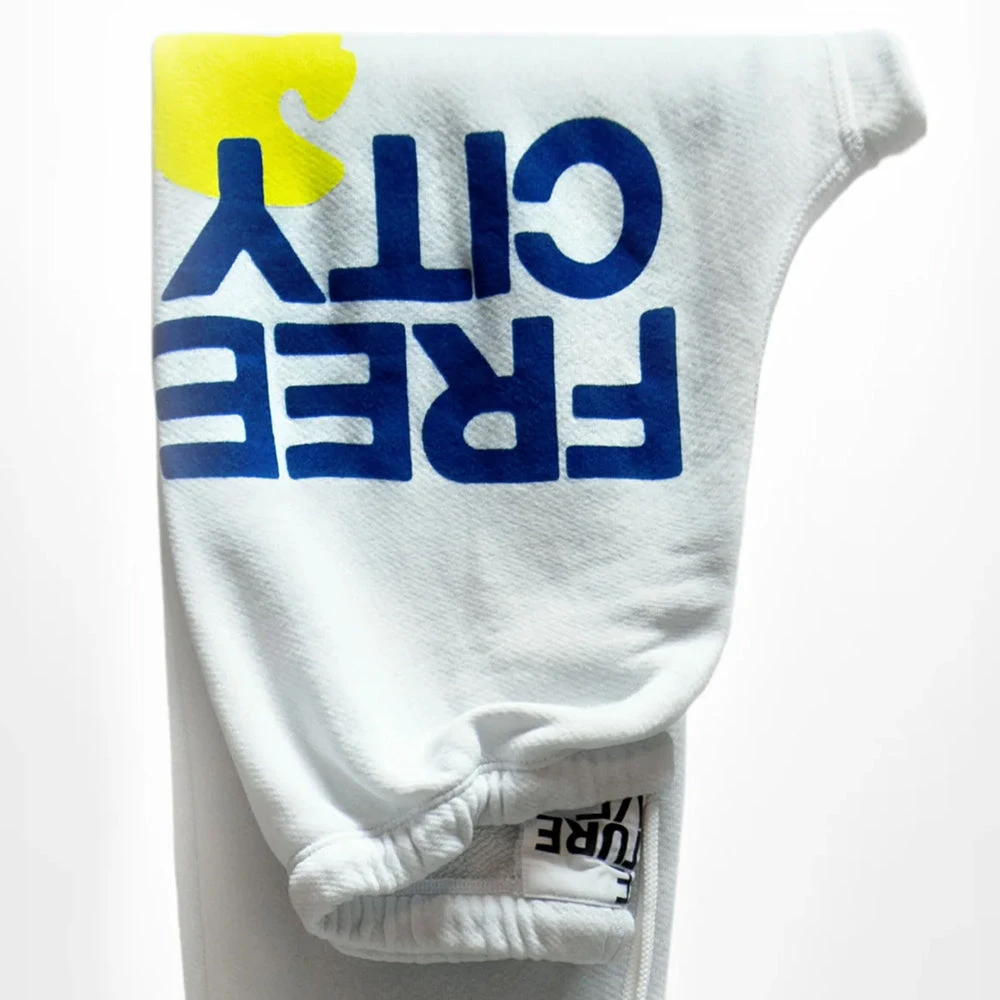 FREECITY - Jogging Lux Superfluff - Blanc 3 FREECITY - Jogging Lux Superfluff - Blanc