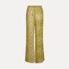 Forte_Forte - Pantalon Léopard - Gold