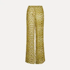 Forte_Forte - Pantalon Léopard - Gold