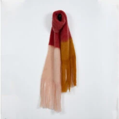 Ezcaray - Echarpe Colorblock - Orange