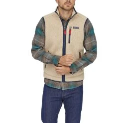 Patagonia - Veste Polaire Sans Manches Retro - Beige