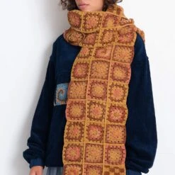 Story MFG - Echarpe En Crochet - Orange