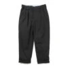 Beams Plus - Pantalon 2 Pleats Twill - Noir