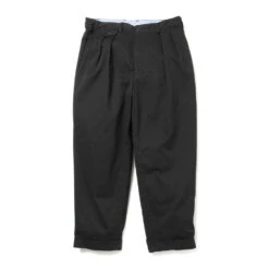 Beams Plus - Pantalon 2 Pleats Twill - Noir