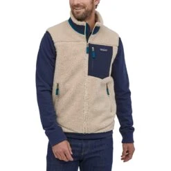 Patagonia - Veste Polaire Sans Manches Retro-X - Beige