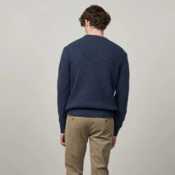 Hartford - Pull Donegal Crew - Bleu -Mode Vêtements Magasin 2 3b441d0f 48aa 490d a9e0 645583d8492f