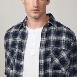 Hartford - Chemise à Poche - Bleu 8 Hartford - Chemise à Poche - Bleu -Mode Vêtements Magasin 2 841b757f d961 4594 9fe7 7bade289bfb0