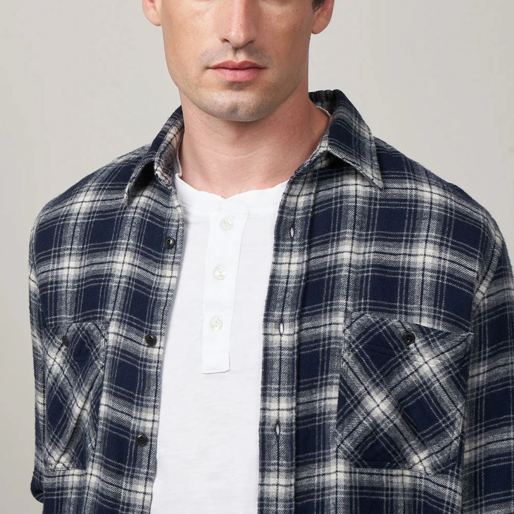 Hartford - Chemise à Poche - Bleu 5 Hartford - Chemise à Poche - Bleu – Image 3