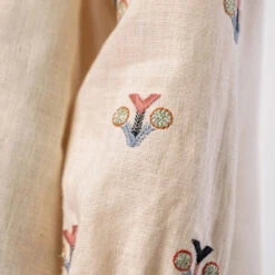 Etnodim - Chemise Brodée - Crème -Mode Vêtements Magasin 2 914df3bf becc 4c93 ab66 49c165575ce3