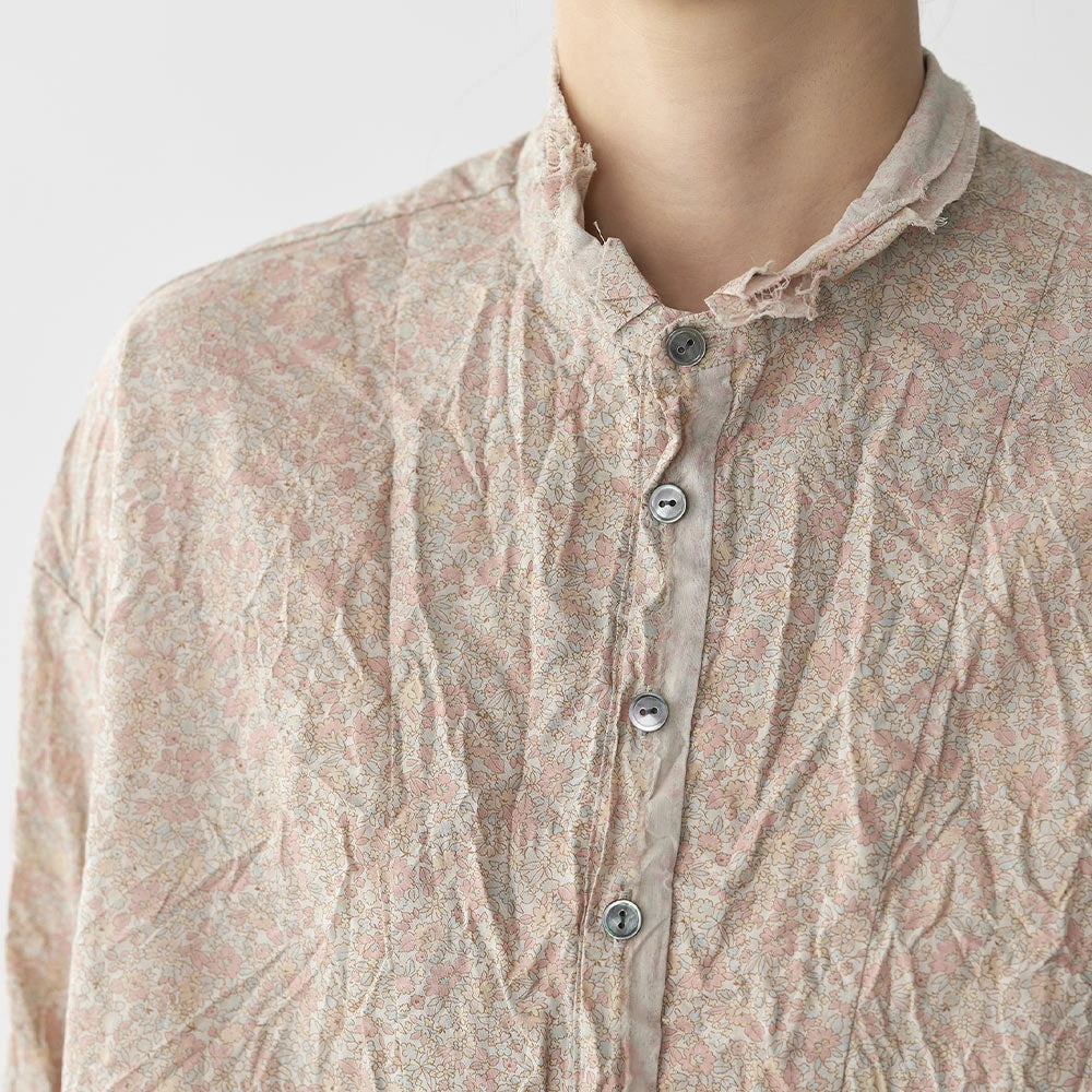 Pas De Calais - Chemise Imprimée Fleurie - Beige 4 Pas De Calais - Chemise Imprimée Fleurie - Beige – Image 2