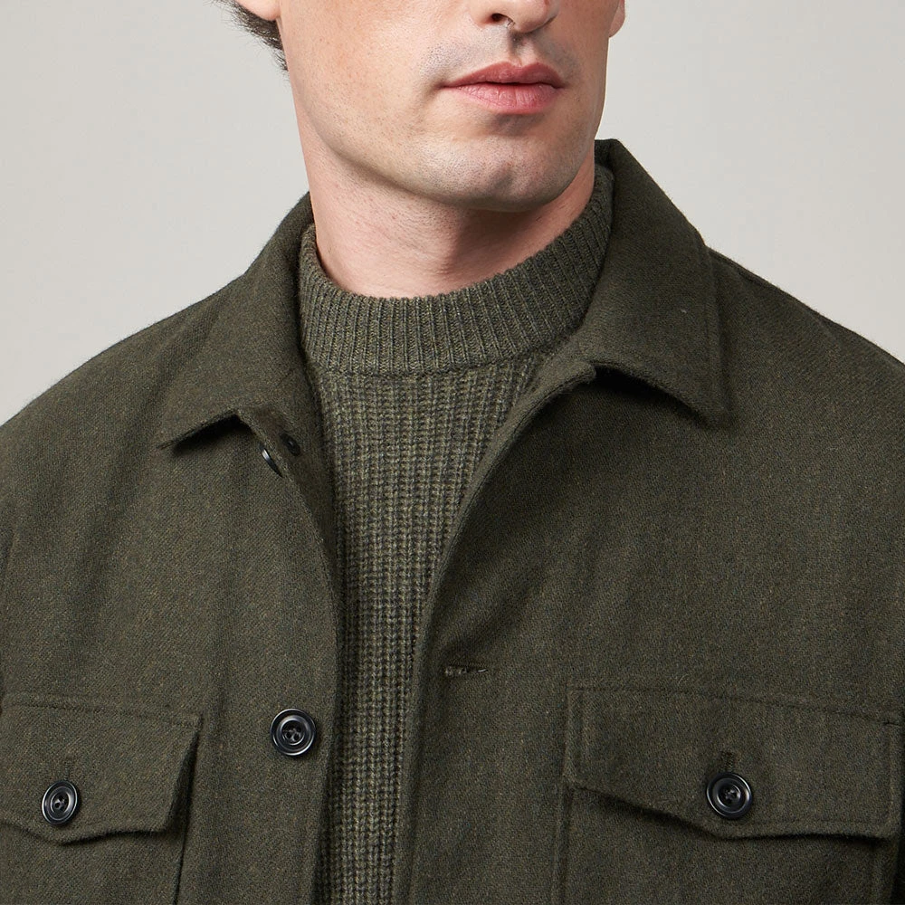 Hartford - Surchemise Day - Kaki 4 Hartford - Surchemise Day - Kaki – Image 2