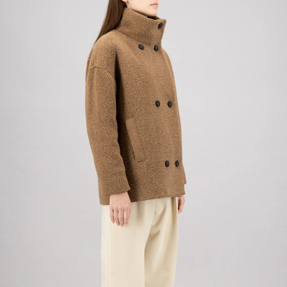 Harris Wharf London - Veste Courte En Laine - Marron 7 Harris Wharf London - Veste Courte En Laine - Marron – Image 5