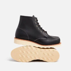 Red Wing - Bottines Classic Moc - Noir -Mode Vêtements Magasin 2 f6b4481a e04e 4137 a8b7 57908056fe42