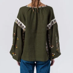 Etnodim - Chemise à Fleurs - Vert -Mode Vêtements Magasin 3 0cf97f28 70bc 4776 9c08 238691e2fc52