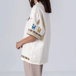 Etnodim - Chemise à Broderies Colorées - Crème 13 Etnodim - Chemise à Broderies Colorées - Crème -Mode Vêtements Magasin 3 3e2f4435 b89a 4e3d 8574 aad0d327ffbb