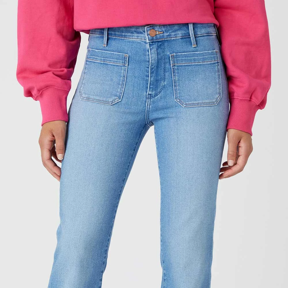 Wrangler - Jeans Hazel - Bleu 4 Wrangler - Jeans Hazel - Bleu – Image 2