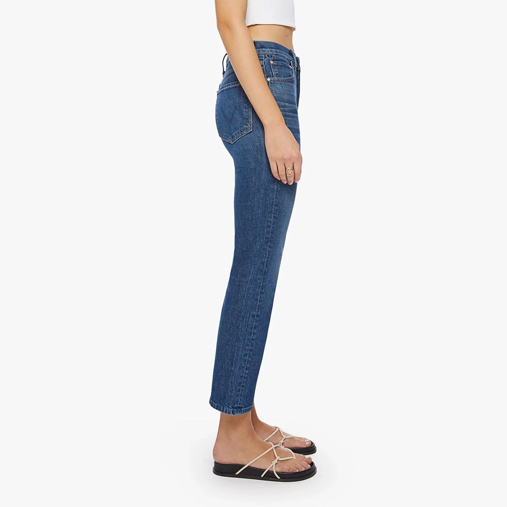 Mother - Jeans The Tomcat Ankle - Bleu Foncé 5 Mother - Jeans The Tomcat Ankle - Bleu Foncé – Image 3