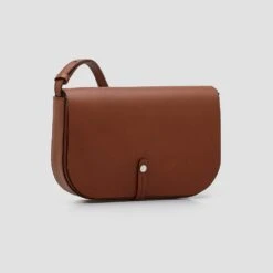 Il Bisonte - Sac Bandoulière Tondina Medium - Marron