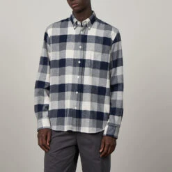 Hartford - Chemise Pitt à Carreaux - Bleu 9 Hartford - Chemise Pitt à Carreaux - Bleu -Mode Vêtements Magasin 3 8d64c9b3 1b91 4739 9b7d 38e48ae2b2df