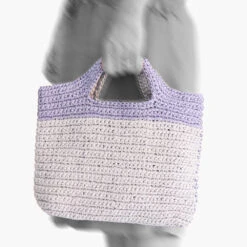 Karakoram - Petit Sac En Crochet - Lila
