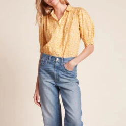 Trovata - Blouse Gemma - Jaune -Mode Vêtements Magasin 3 f9a388f8 49dd 4482 8ebe 71a11e255cca