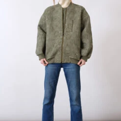 V De Vinster - Bombers Matelassé Fleurs - Kaki -Mode Vêtements Magasin 4 21cb9f99 4866 42be 844f 81969228a5c8