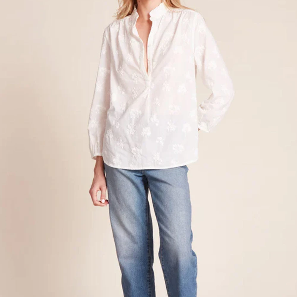 Trovata - Blouse Sara - Blanc 6 Trovata - Blouse Sara - Blanc – Image 4